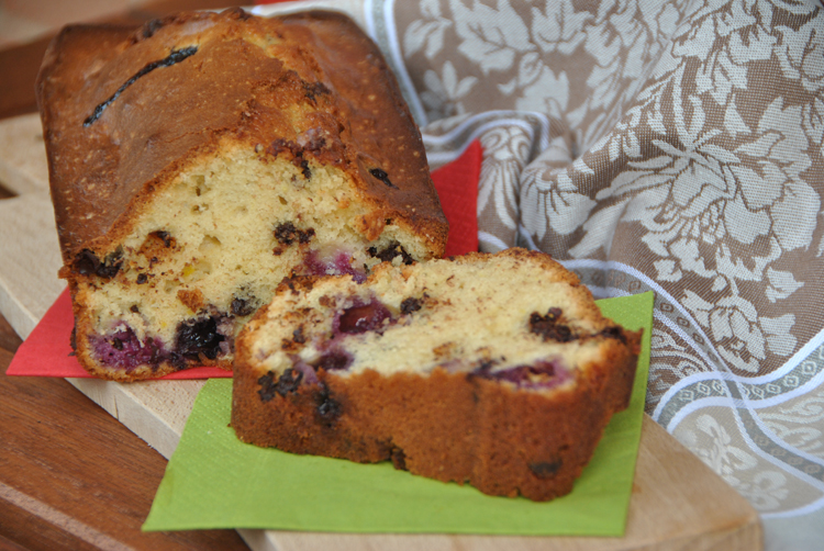 Plumcake ai mirtilli